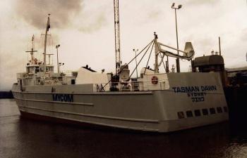 NW 56 and NS 46 on Tasman Dawn - Australia